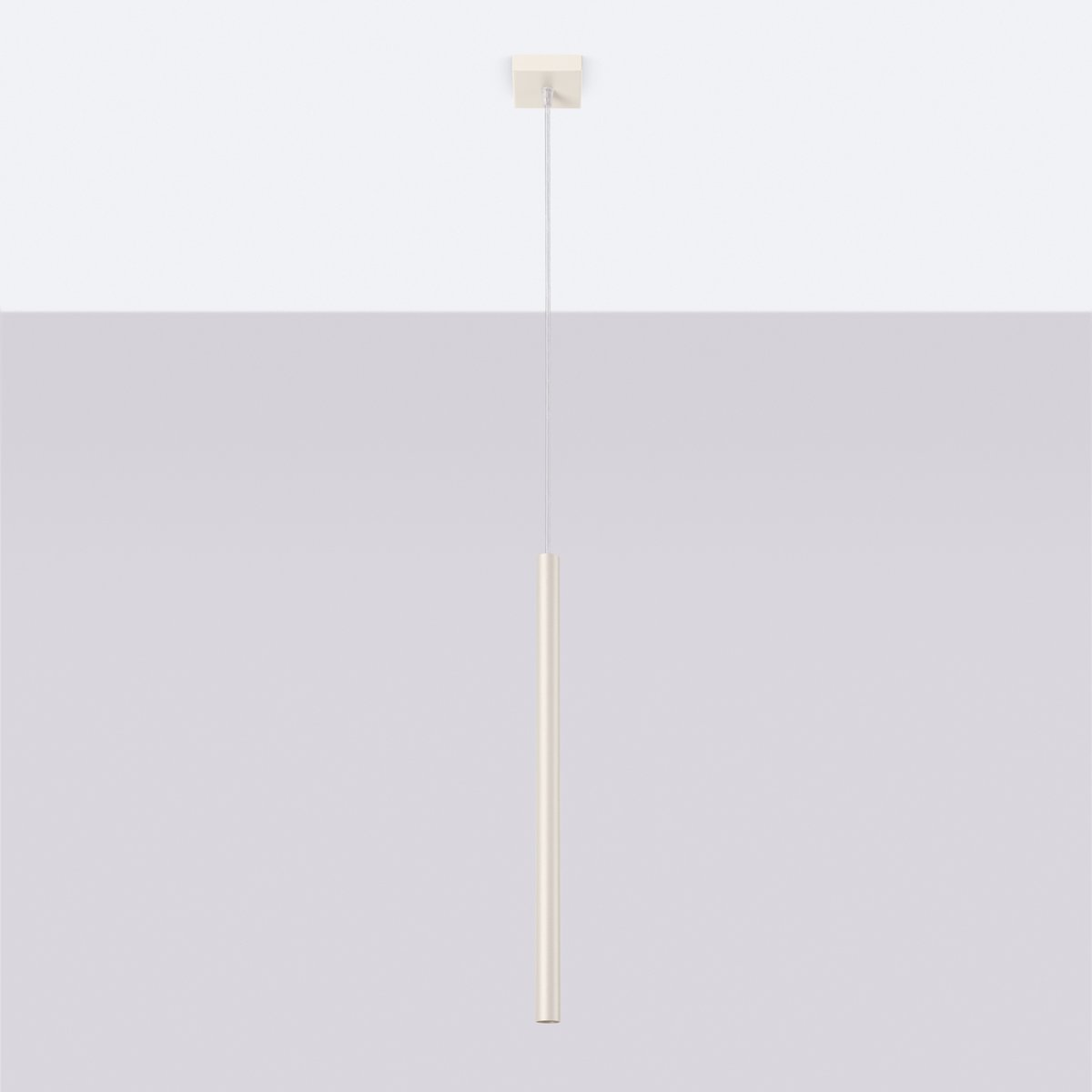 Suspension Acier Beige G9 1 Pastelo beige, EDEN