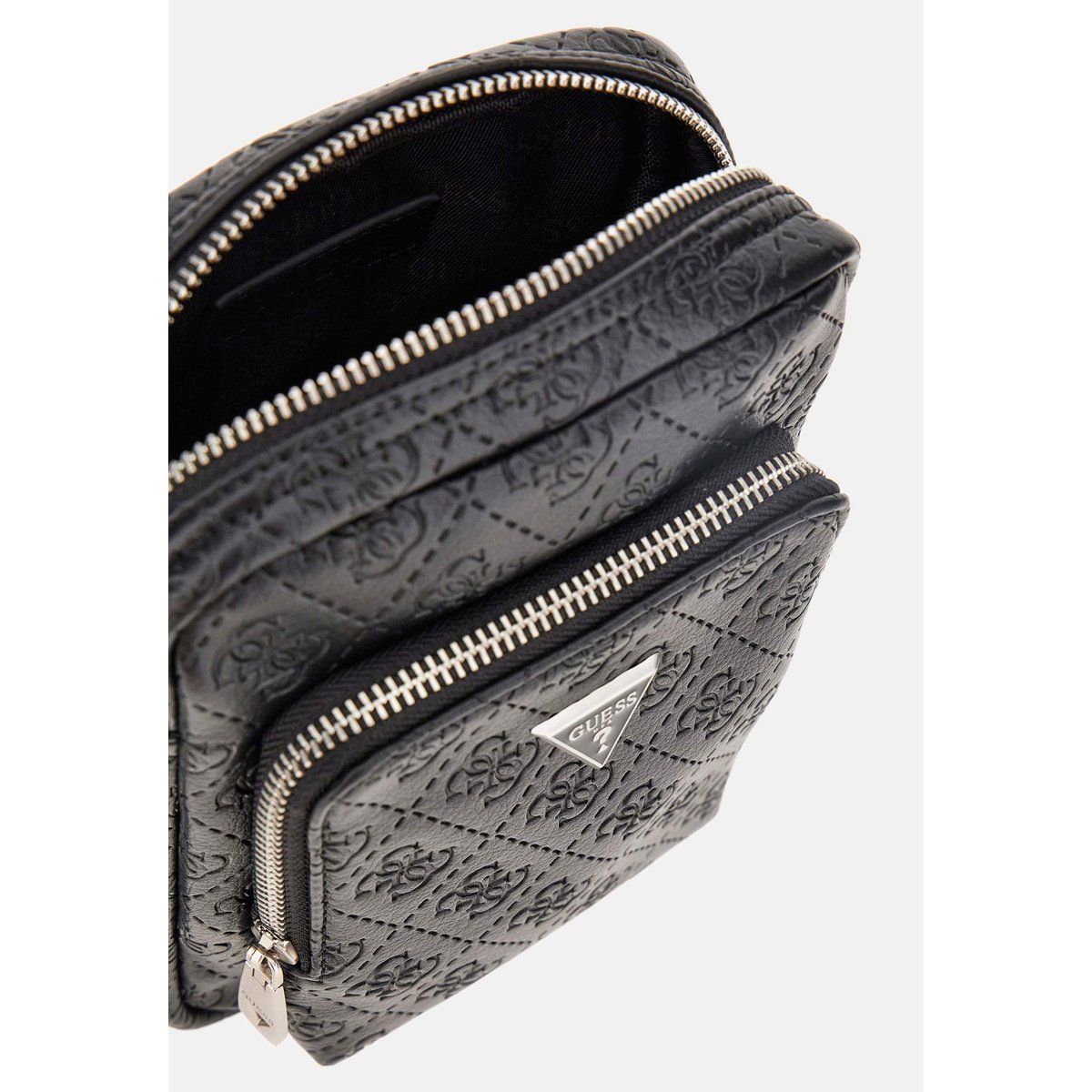 Mini Sac À Bandoulière Milano Logo 4G noir, GUESS