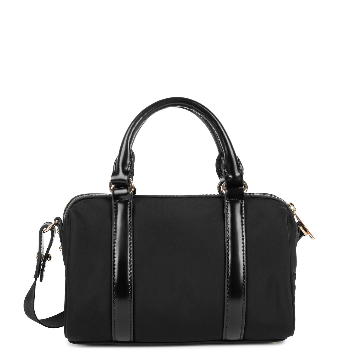 Sac polochon zippé S, BASIC ANA noir, LANCASTER