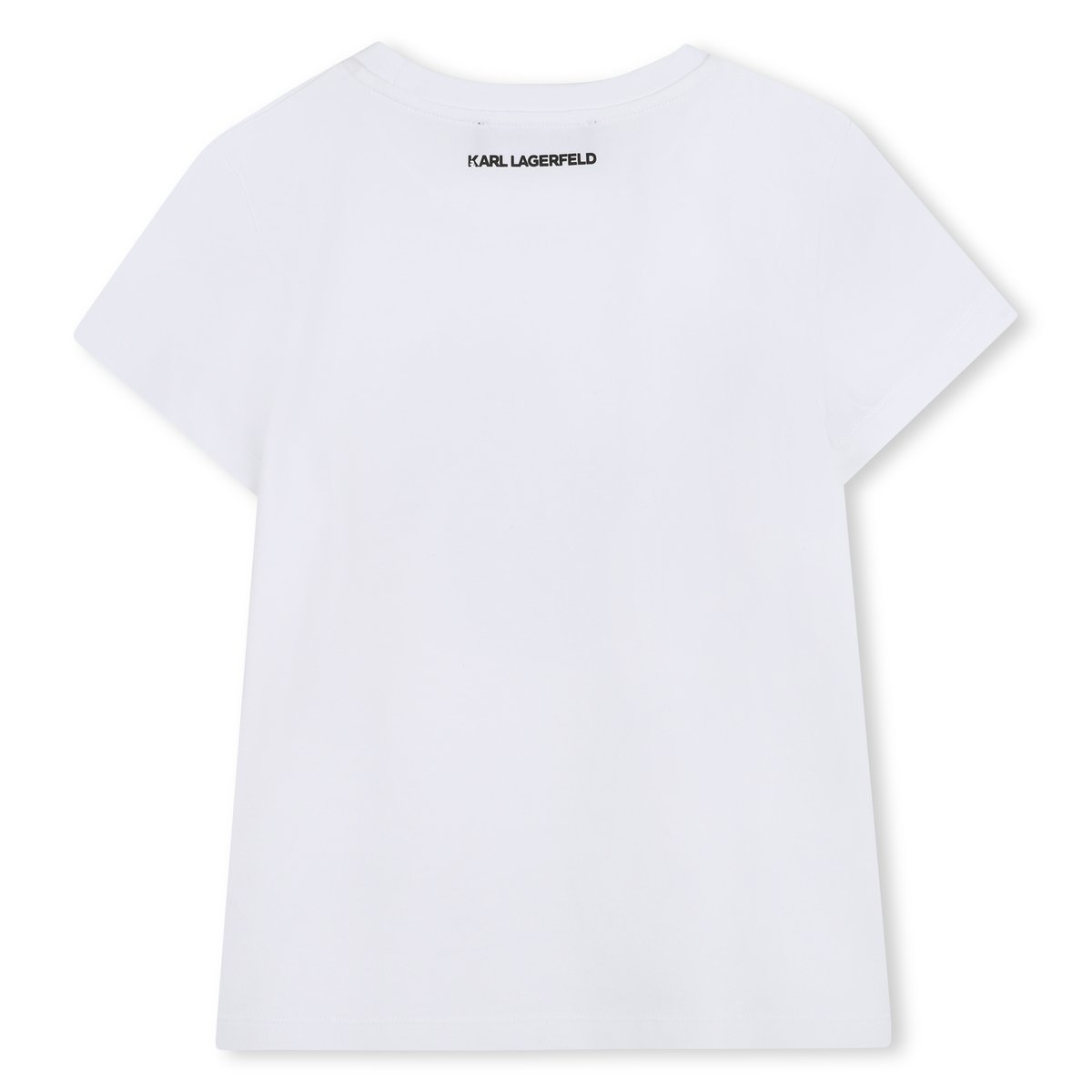 Tee-shirt blanc, KARL LAGERFELD KIDS