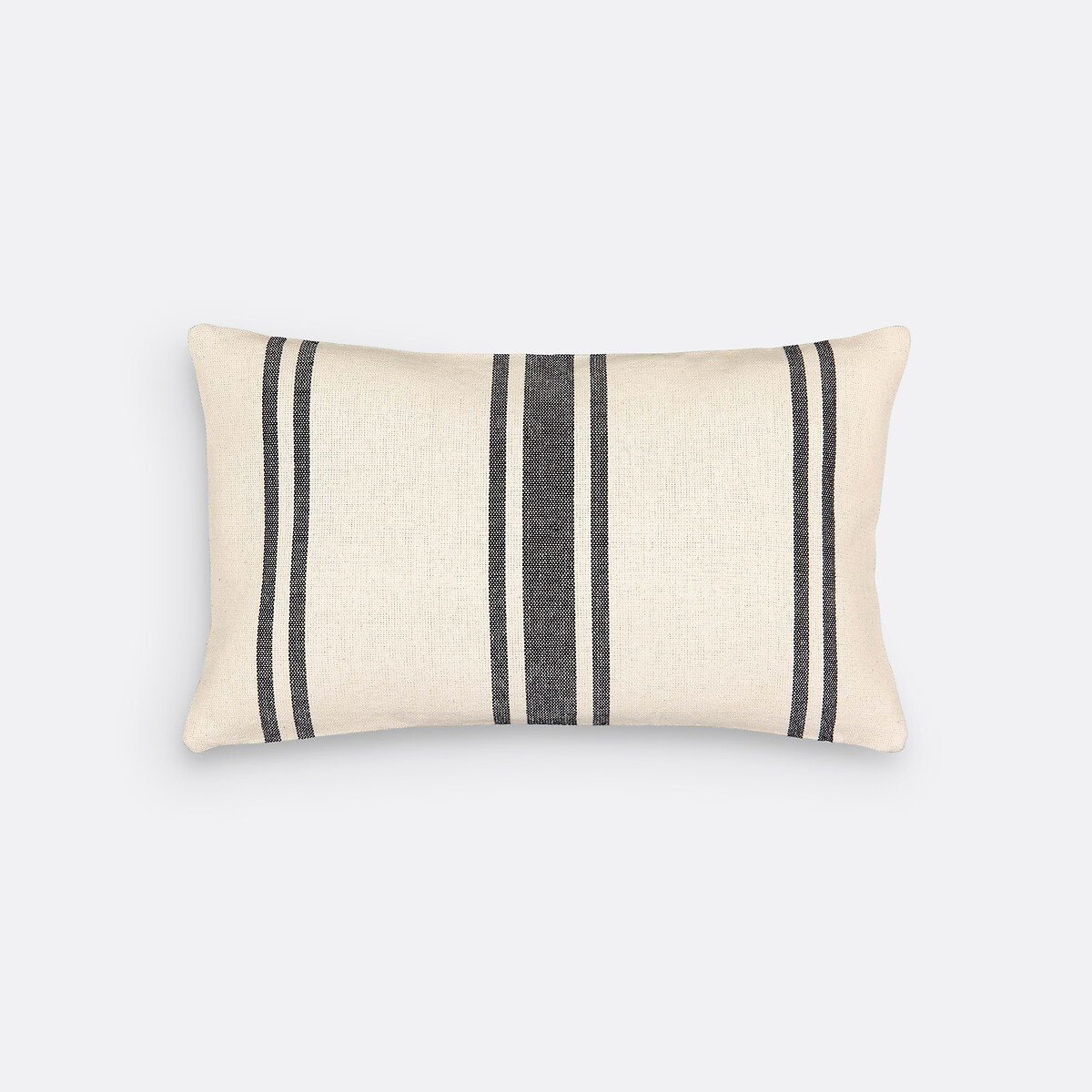 Housse de coussin rayée, Minille naturel/noir, LA REDOUTE INTERIEURS