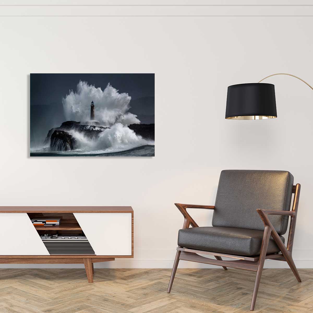 Tableau Phare fantôme tableau alu dibond, HEXOA