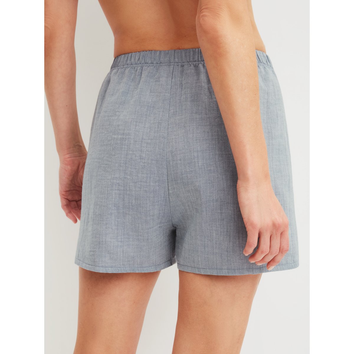 Short de pyjama Coton FAVOURITES TILES dark denim, CALIDA
