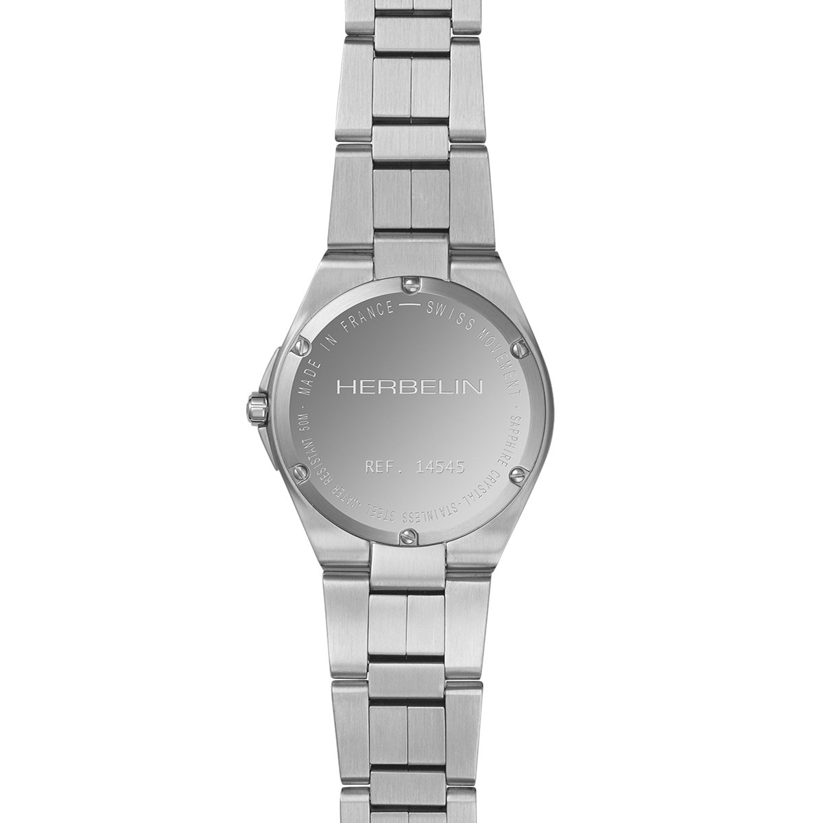 Montre Analogique CAP CAMARAT argenté bleu clair argenté, HERBELIN