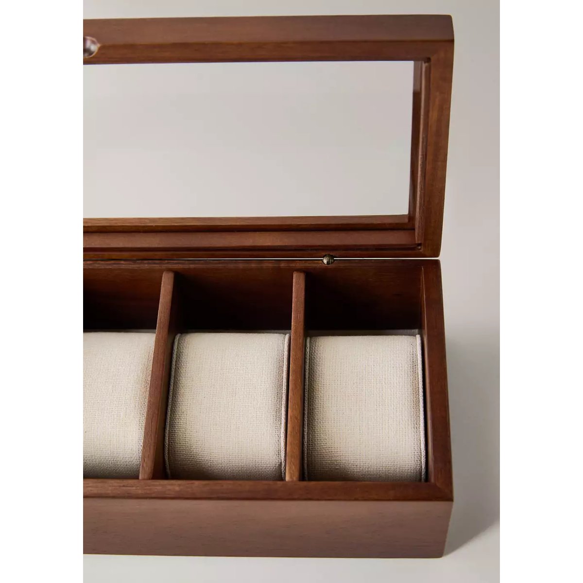 Boîte à montres en bois marron, MANGO HOME