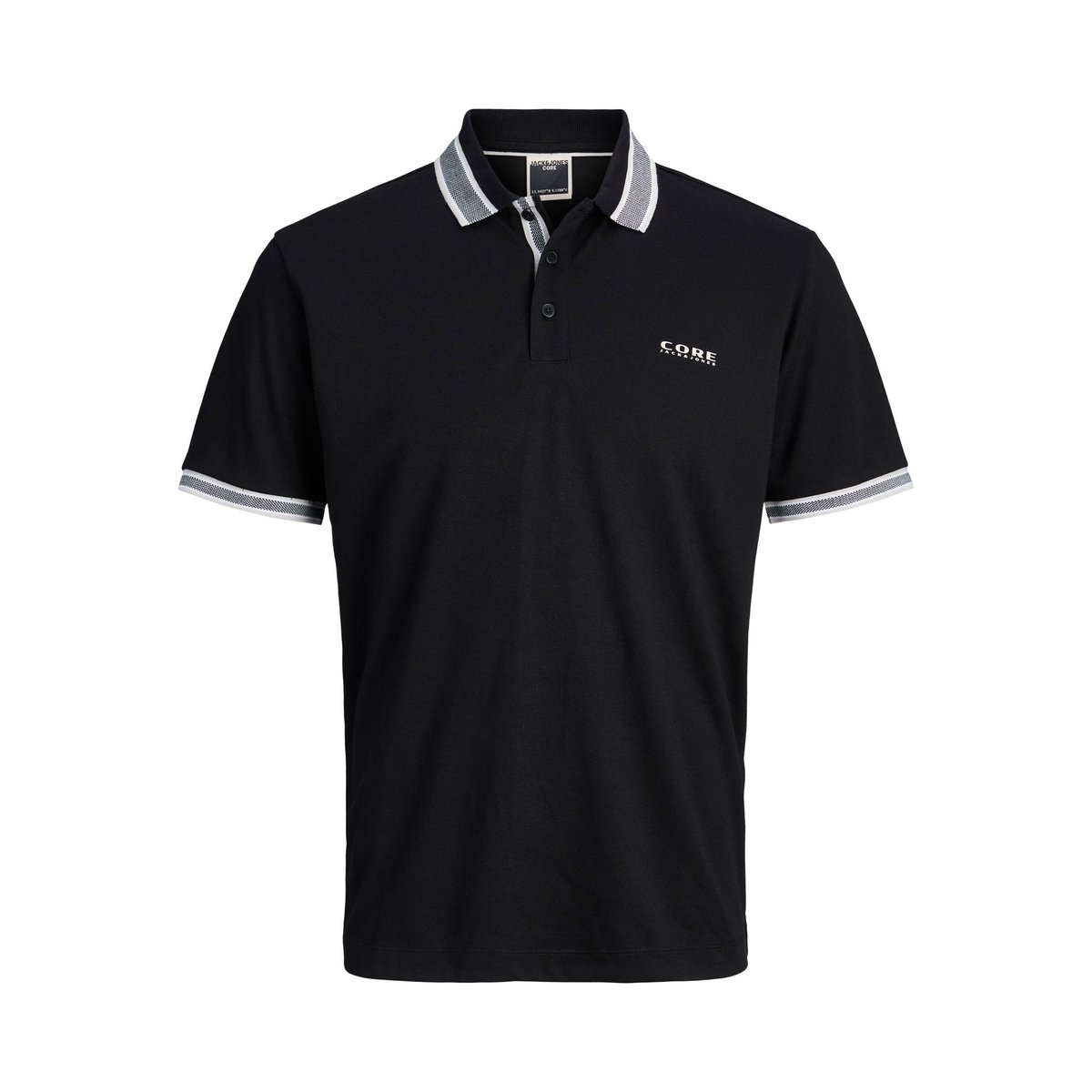 Polo noire - black, JACK & JONES