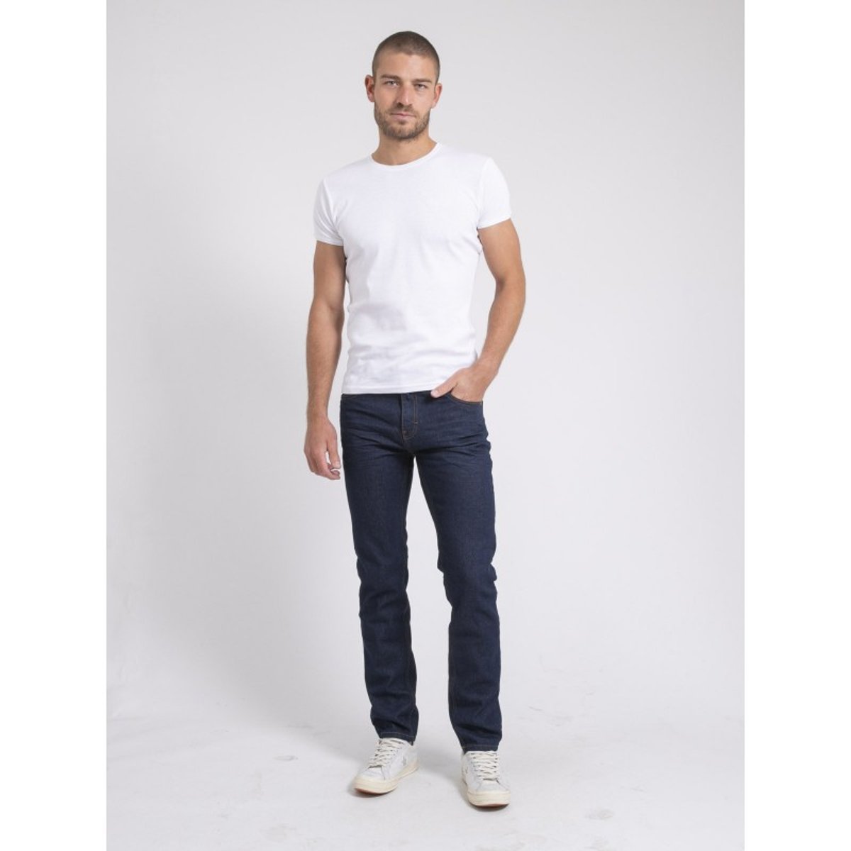 Jean Coupe Ajustée Sutton bleu, RITCHIE