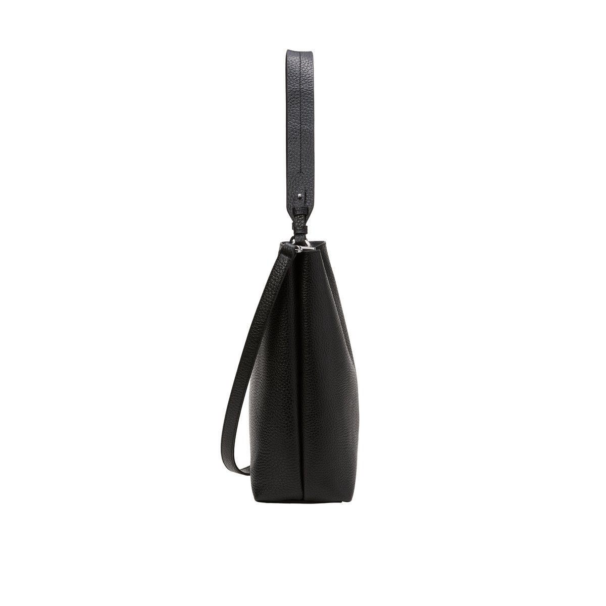 Hobo Bag moyen avec un grand compartiment central zippé noir, MARC O'POLO