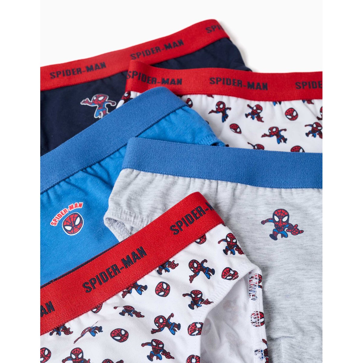 Lot de 5 slips en coton avec imprimés Spider-Man multicolore, ZIPPY
