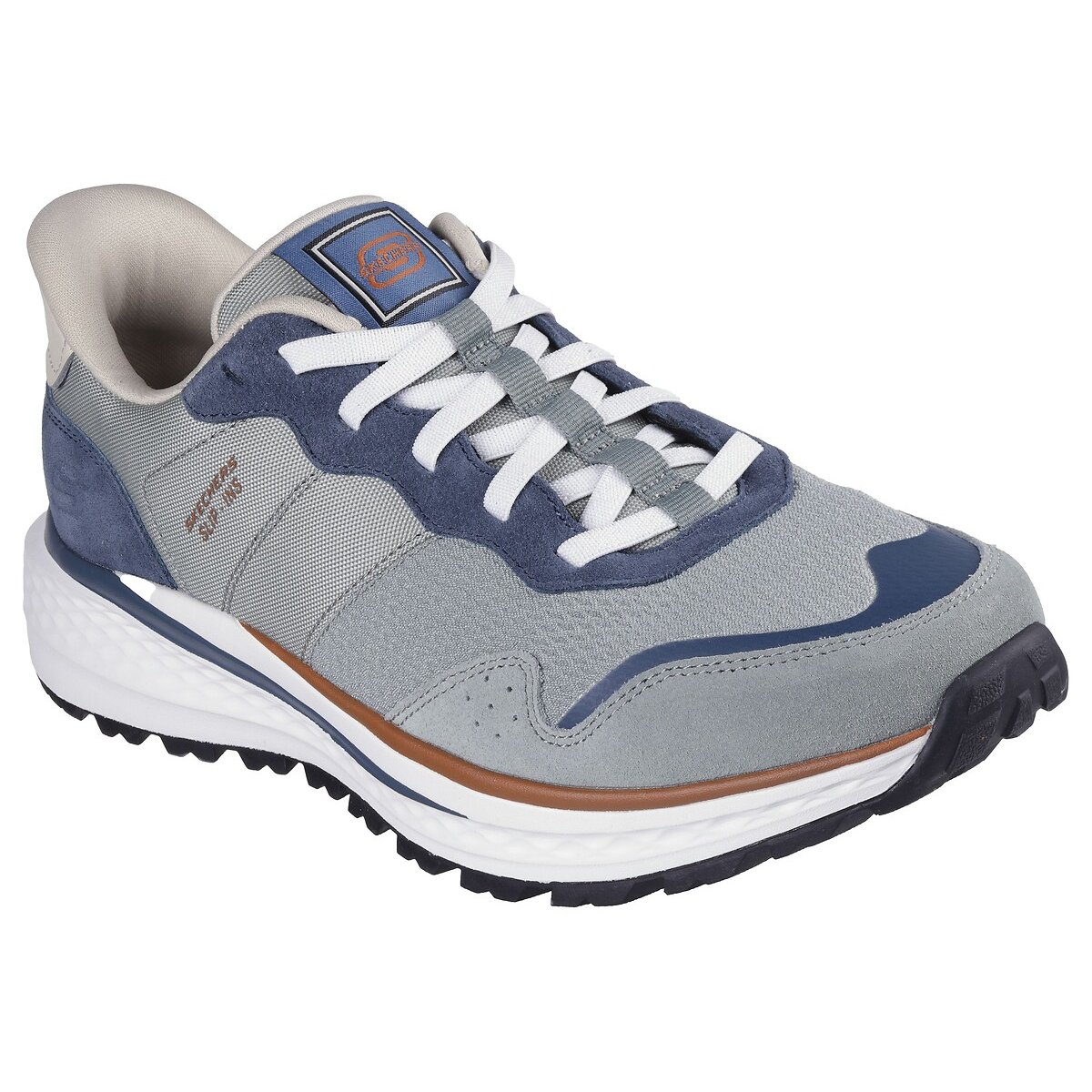 Baskets Slip-ins: Slade Ultra - Mercer gris/bleu, SKECHERS
