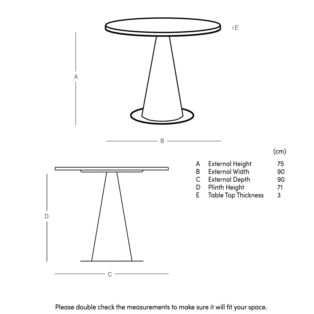 Figura Acacia Wood 4 Seater Dining Table dark acacia wood, SWOON