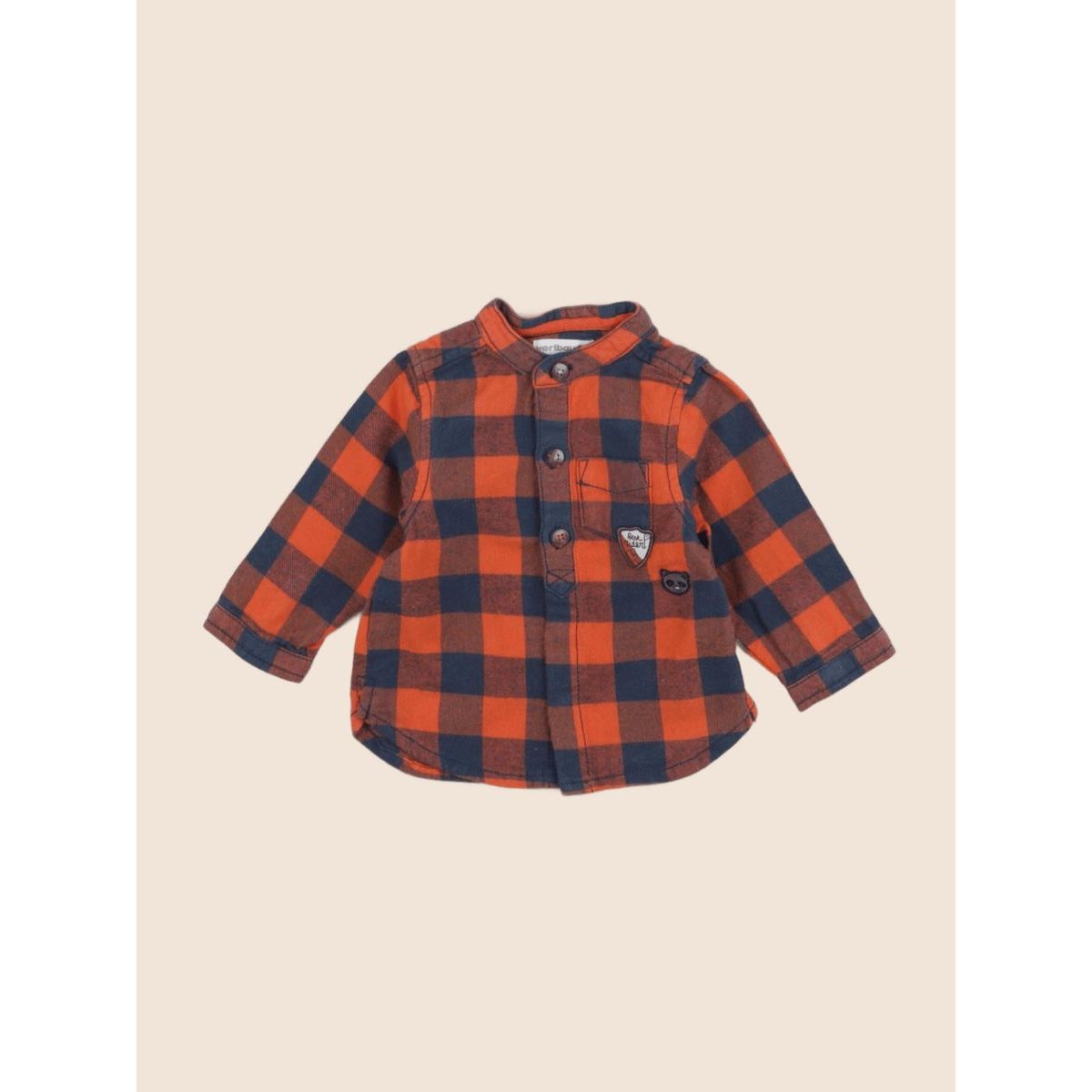 Chemise - Très bon état orange, VERTBAUDET