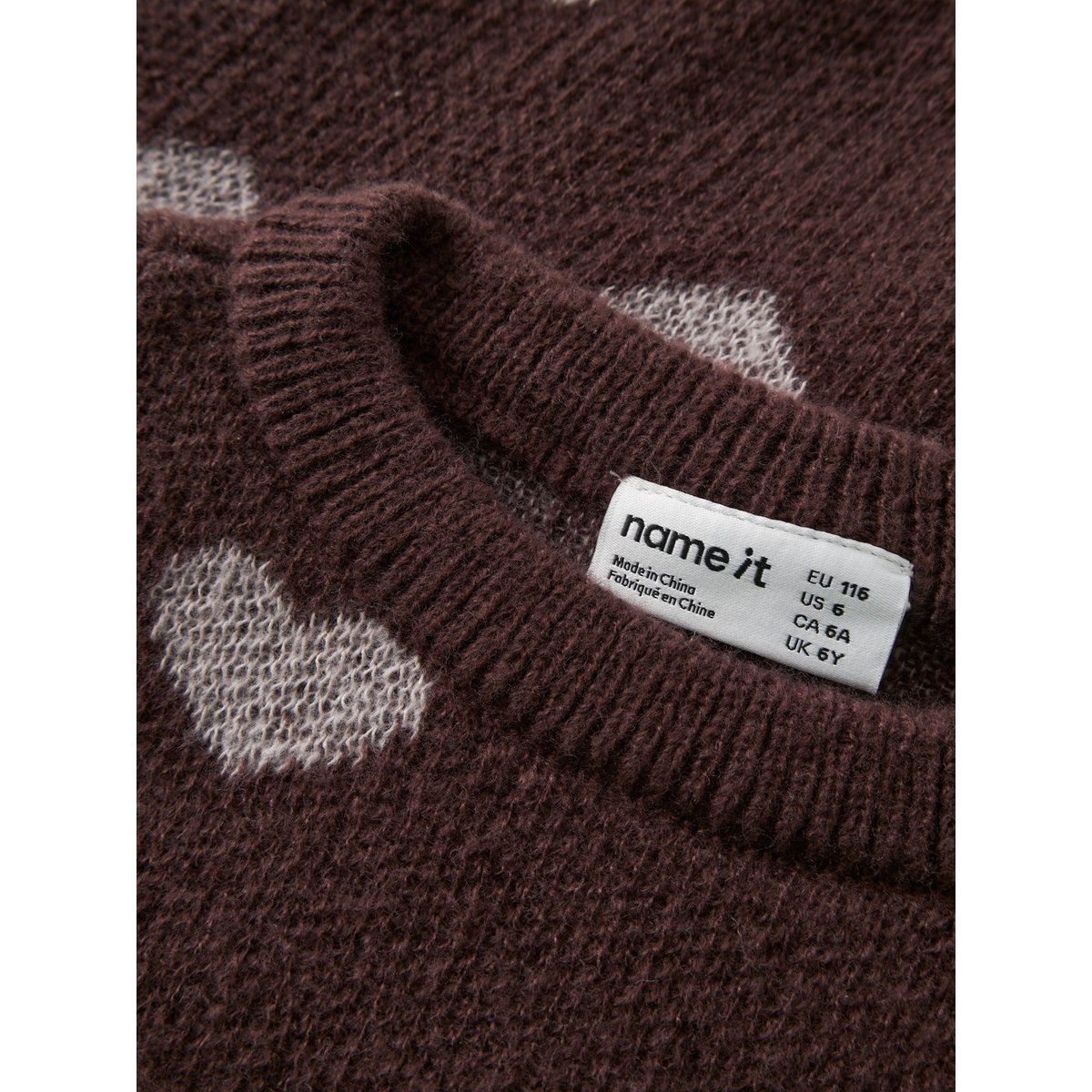 Pull En Maille rouge - chicory coffee1, NAME IT