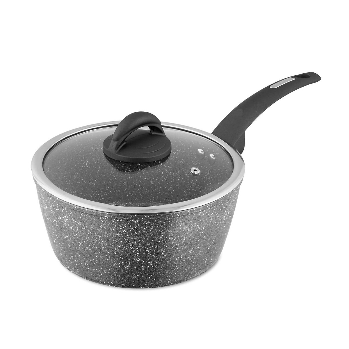 22cm Cerastone Saucepan Graphite grey, TOWER