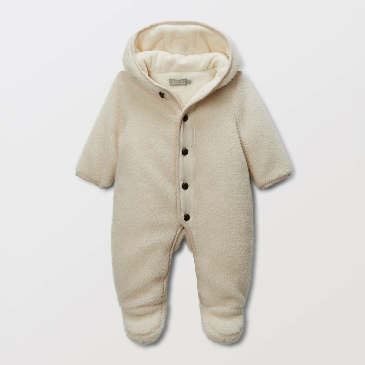 Combinaison pilote en sherpa naturel, BOUT'CHOU