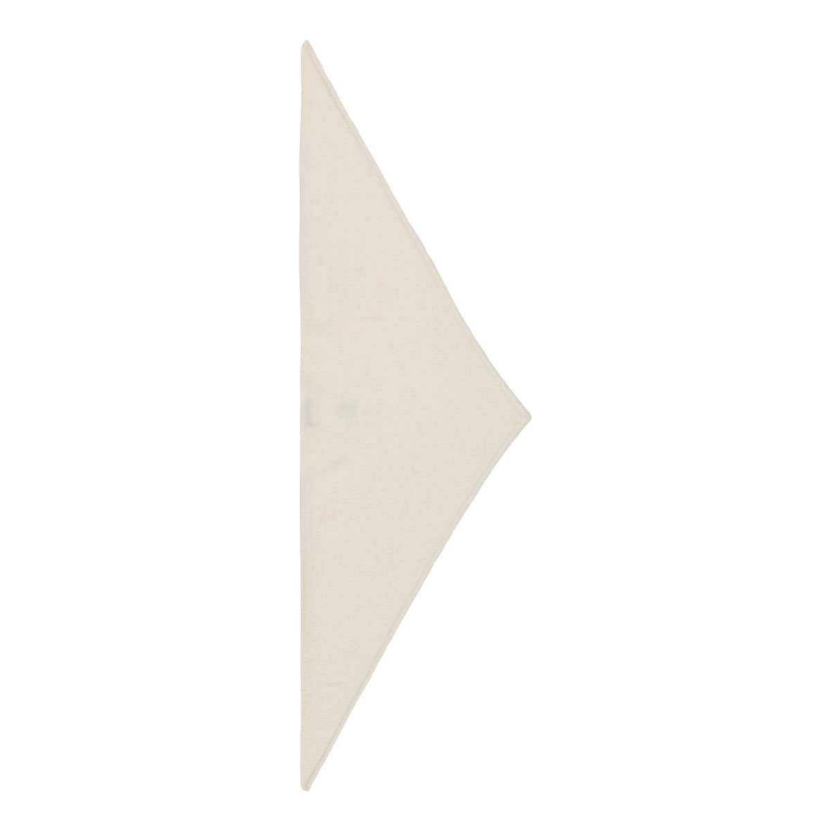 Écharpe triangulaire tricotée en mélange de laine doux blanc, MARC O’POLO DENIM