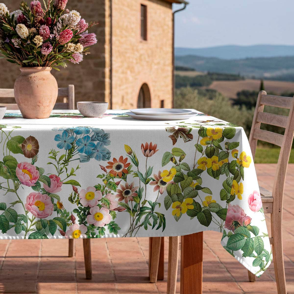 Nappe anti-taches Demet - 100% coton - multicolore, NAF NAF HOME