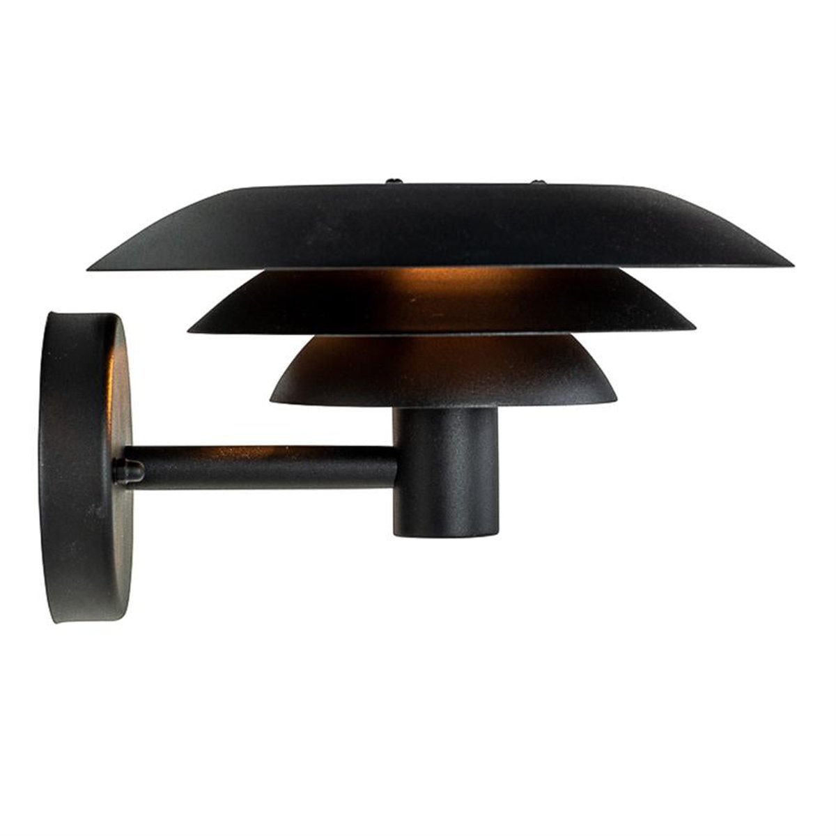 Applique extérieure DL25 noir, DYBERG LARSEN