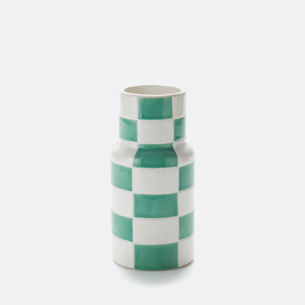 Jarra em faiança, alt. 23 cm, Sekmo verde, LA REDOUTE INTERIEURS