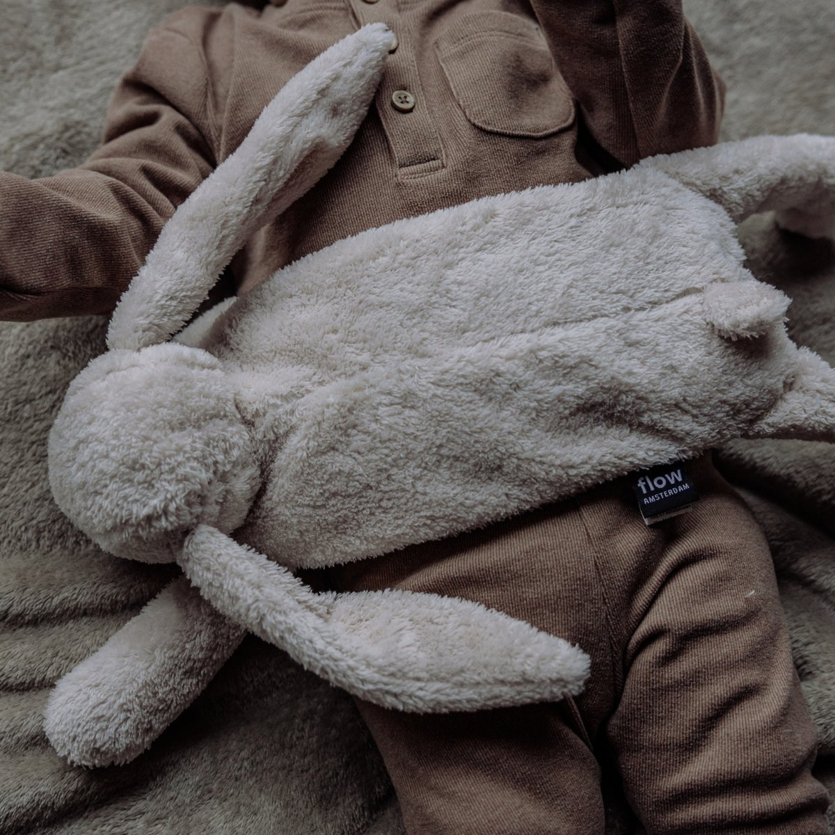 Doudou bouillote gris, FLOW