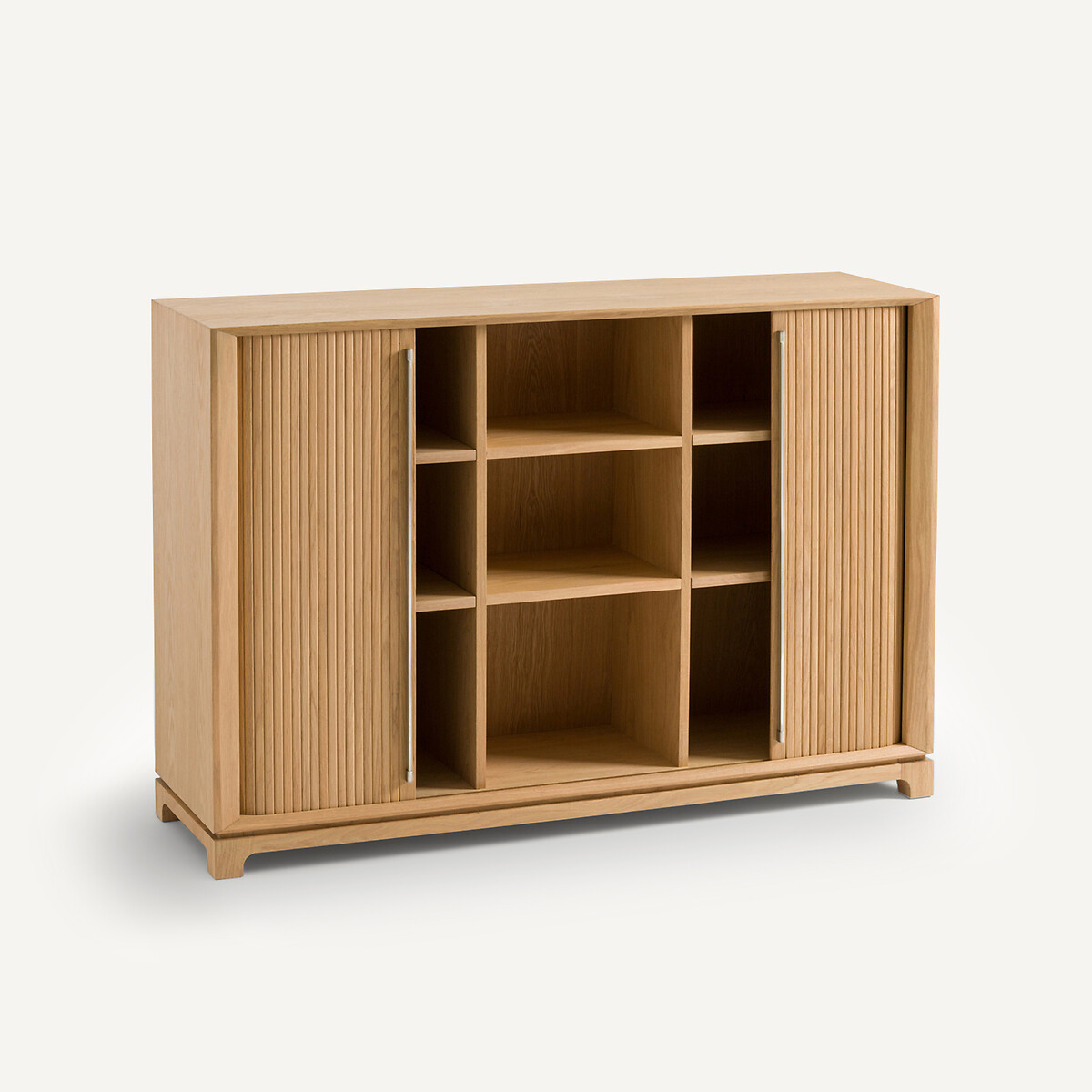 Credenza in rovere e impiallacciatura rovere, Liamca quercia naturale, AM.PM