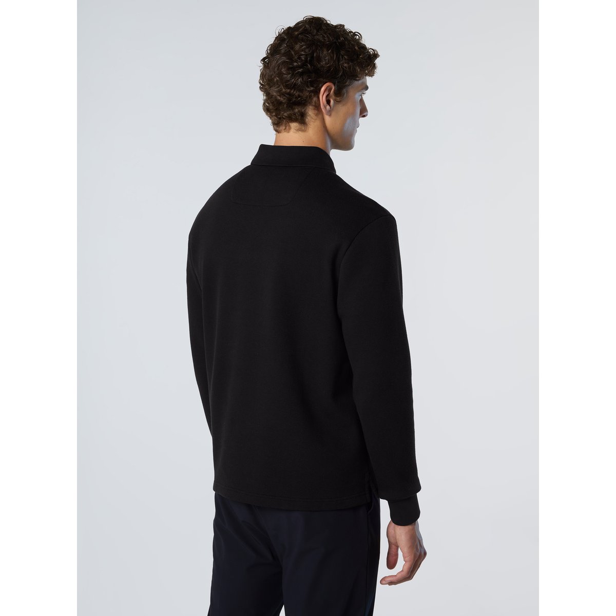 Polo avec poche poitrine noir, NORTH SAILS