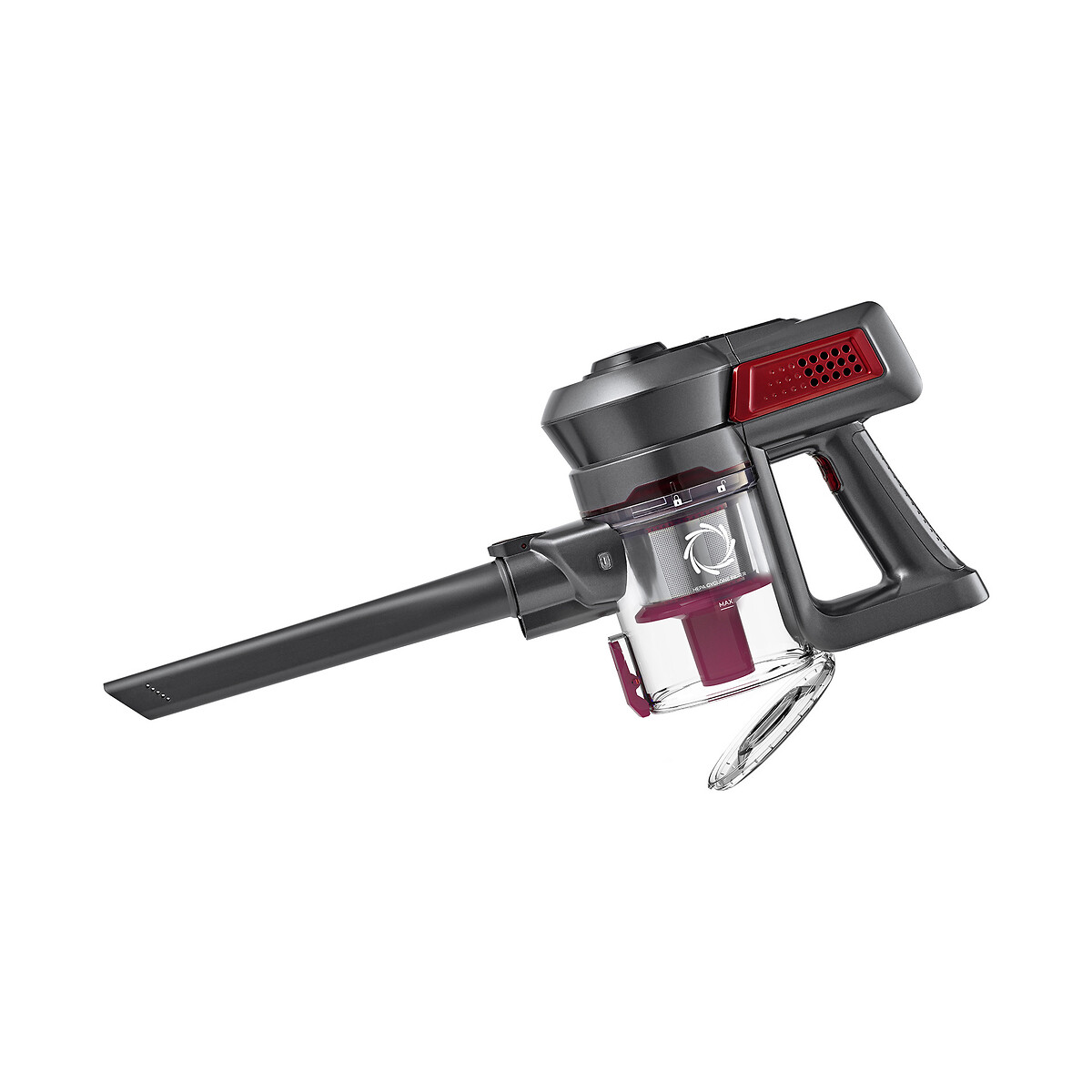Aspirador Vertical 2 em 1 Sem Fios 22.2V 1642FL, FLAMA vermelho, FLAMA