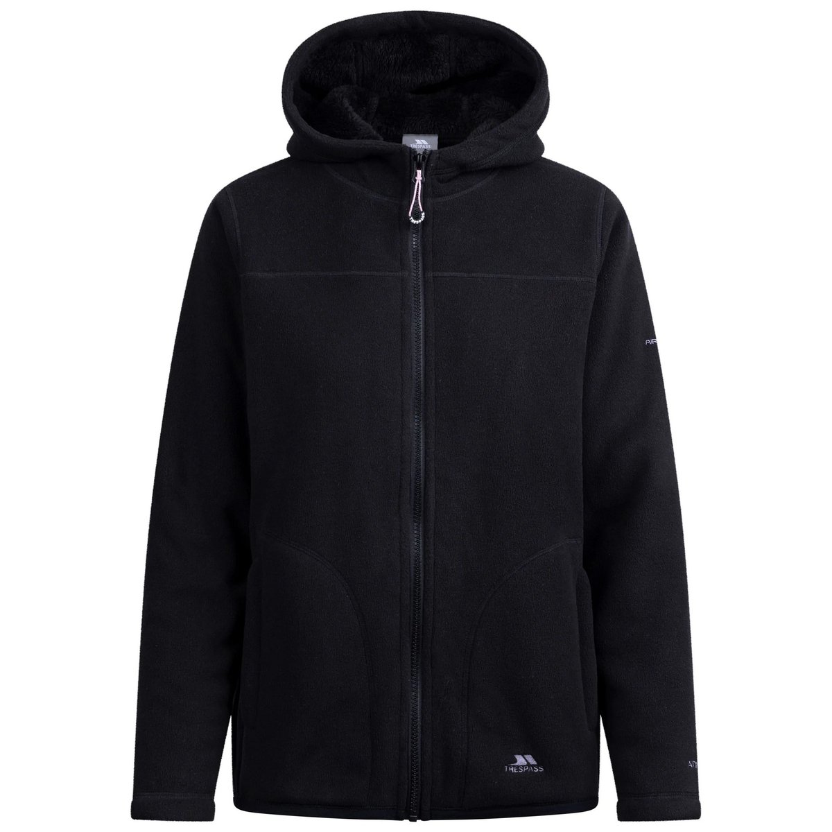 Veste polaire BACKSTAY noir, TRESPASS