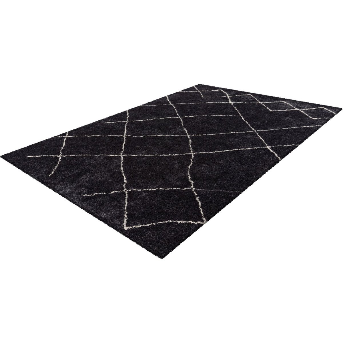 Tapis rectangulaire tissé, ORLANDO anthracite, ARTE ESPINA