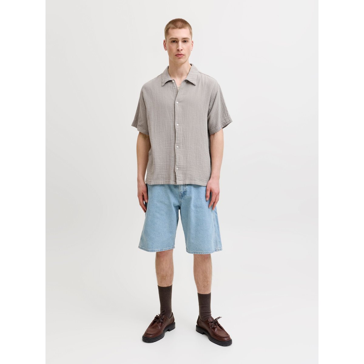 Chemise De Vacances vintage khaki, JACK & JONES