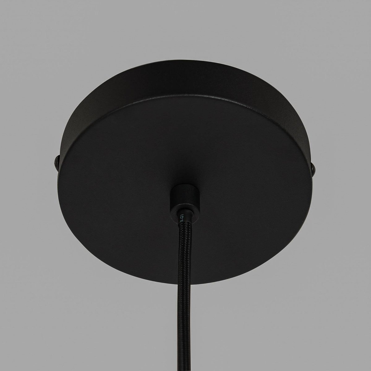 Suspension en métal design, Aparas noir, or, LUCANDE