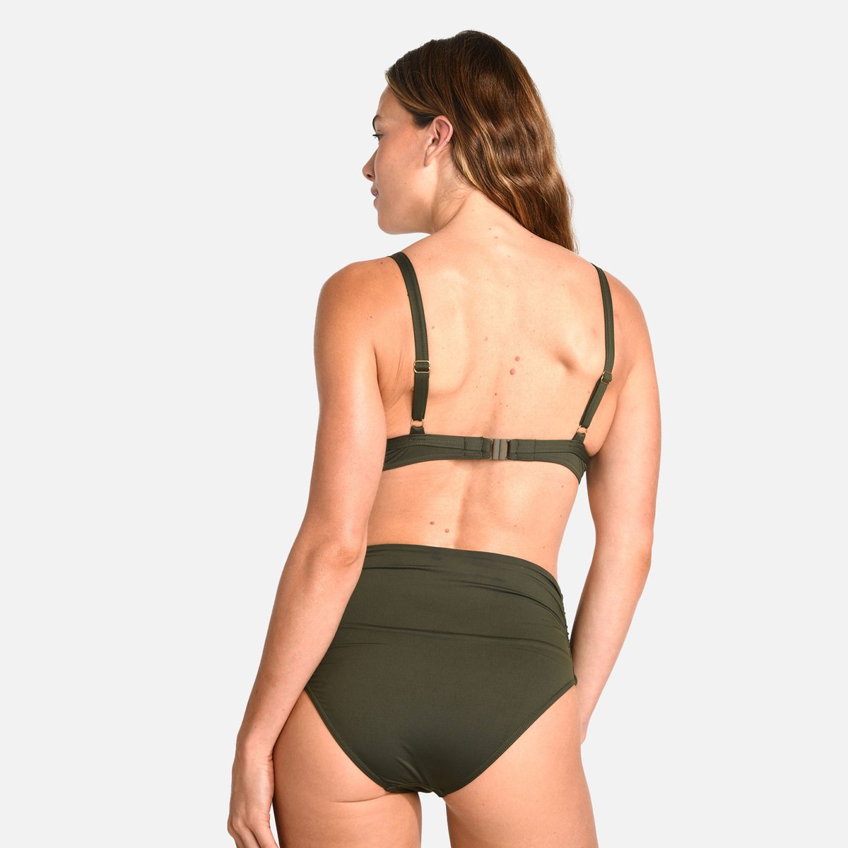 Haut de maillot armaturé Saskia - HERMOSO kaki, LIVIA