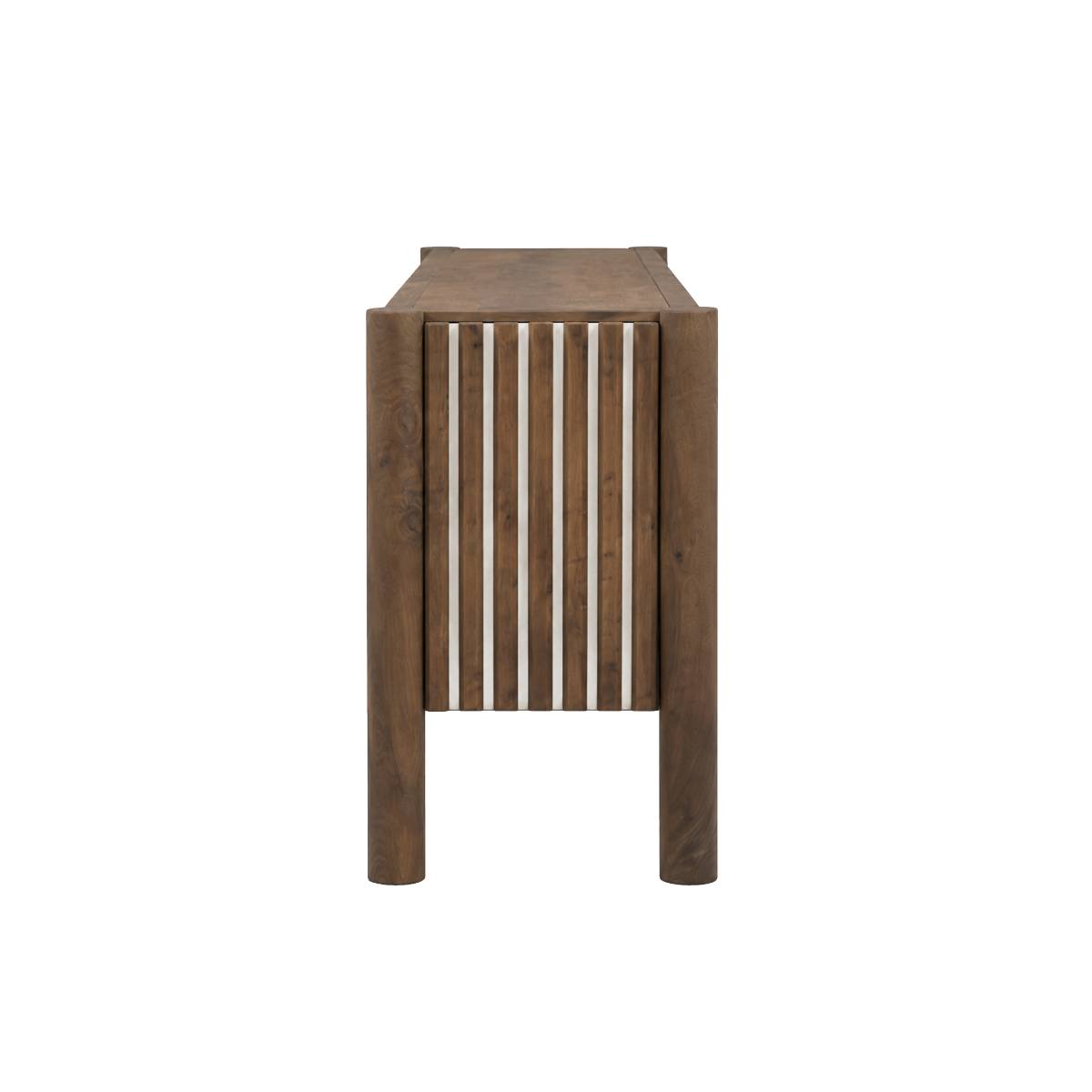 Buffet en bois de manguier ZENA bois foncé, MADE IN MEUBLES