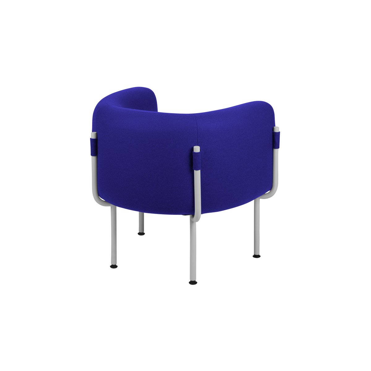 Fauteuil en laine UBI MINI myrtille douce, NOO.MA
