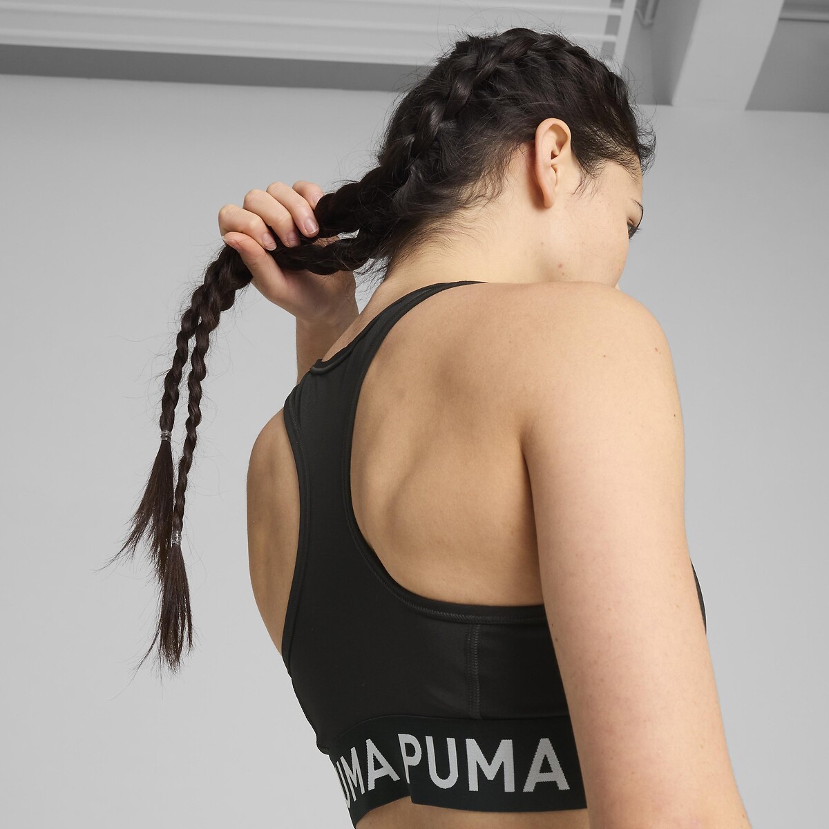 Soutien de desporto elástico 4KEEPS preto , PUMA