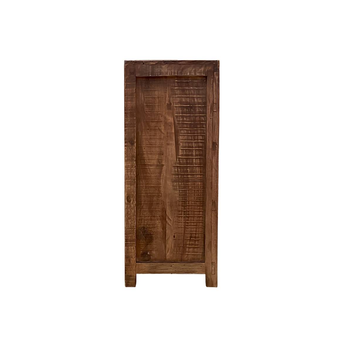 Buffet 6 tiroirs en bois recyclé INDRA bois foncé, MADE IN MEUBLES