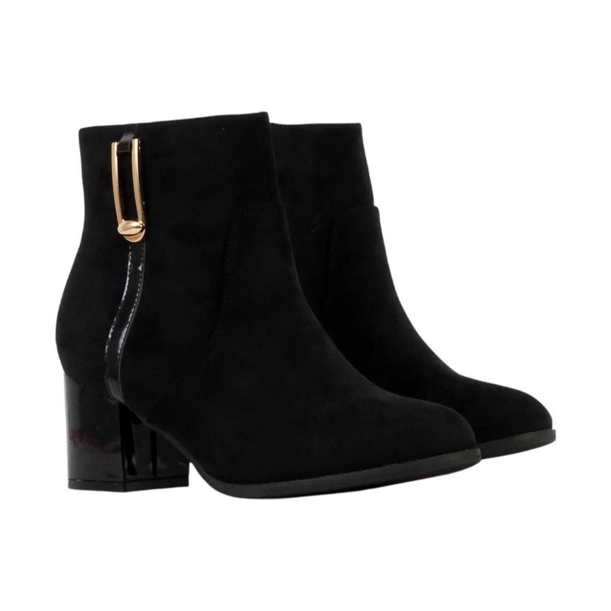 Bottines à Zip Super Mode noir, ENZA NUCCI