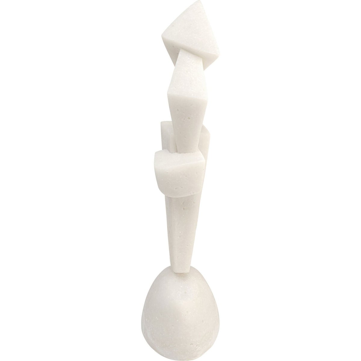 Déco effet marbre, BALANCE STONES blanc, KARE DESIGN