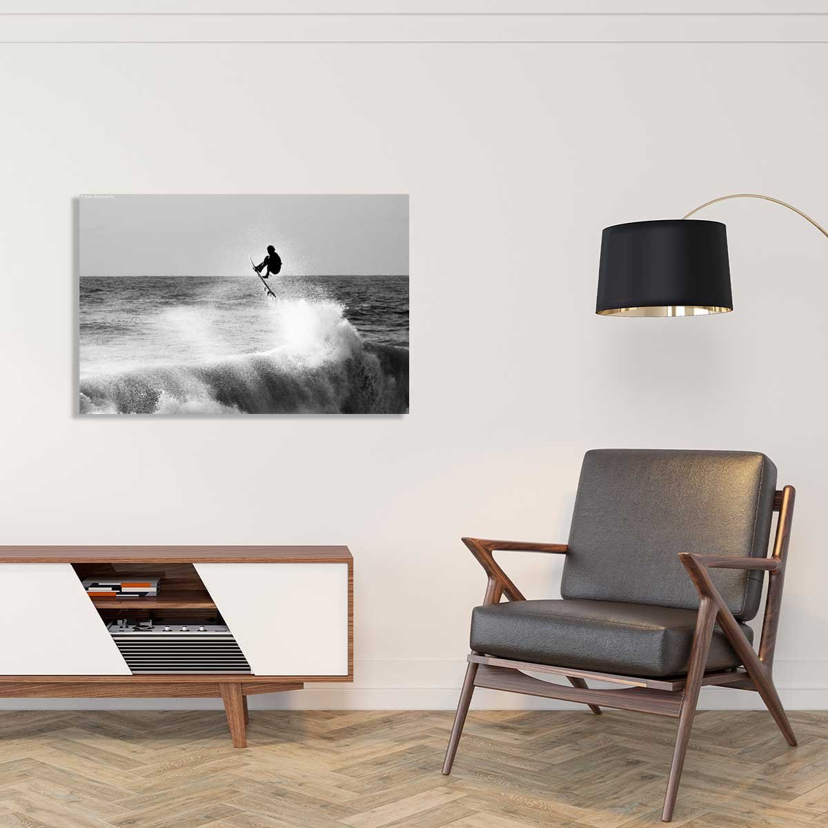 Tableau surf hossegor tableau alu dibond, HEXOA
