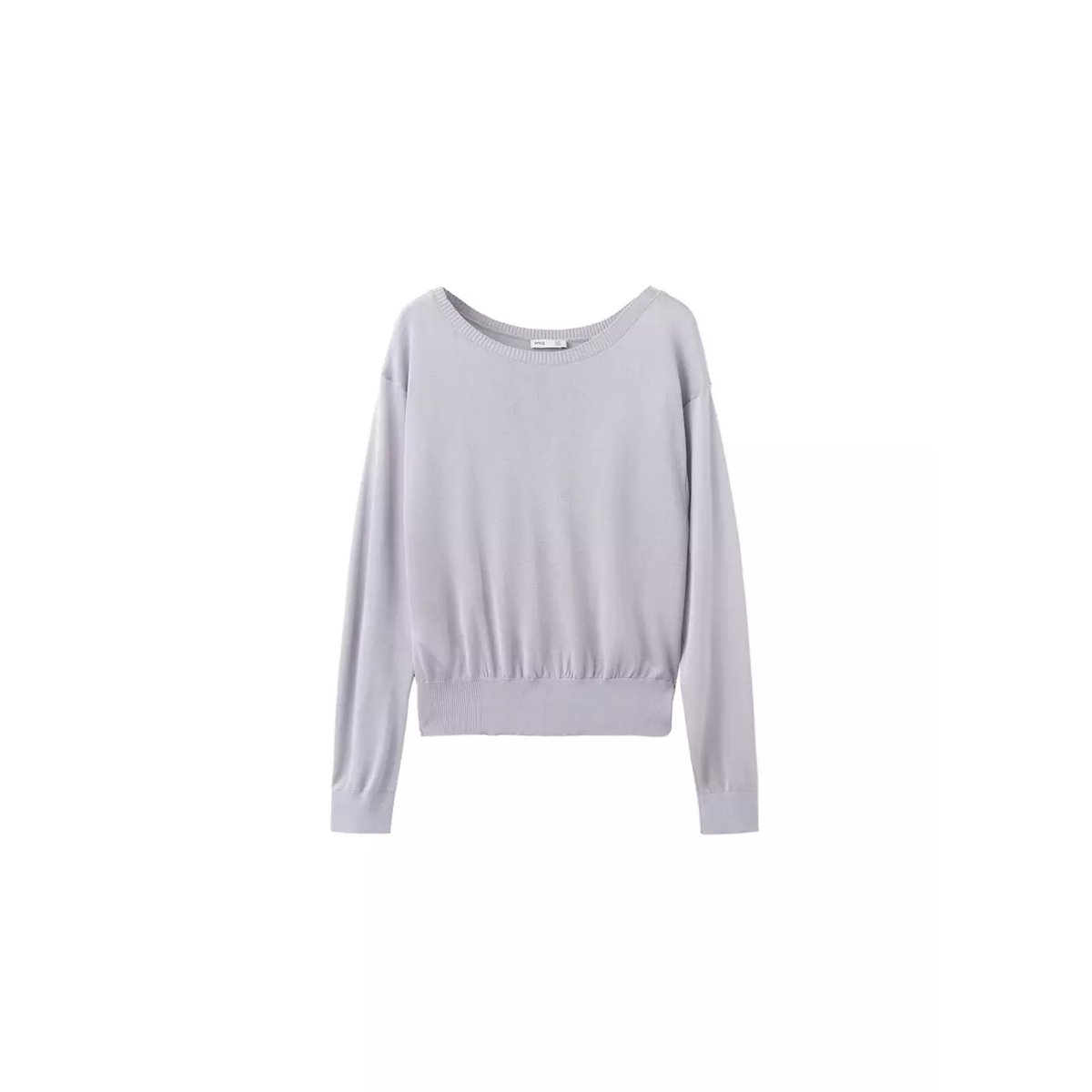 Pull-over col bateau violet clair/pastel, MANGO TEEN