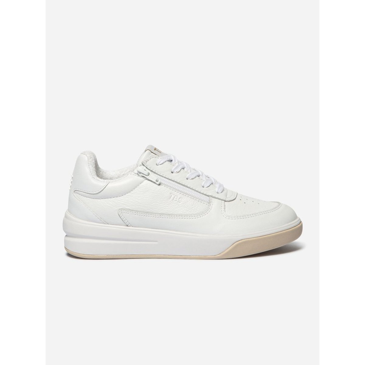 Baskets zippées CLAUZIP extra blanc, TBS