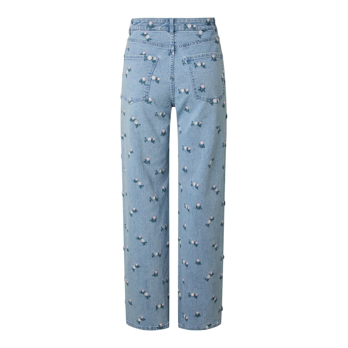 Jean Droit light blue denim, PIECES