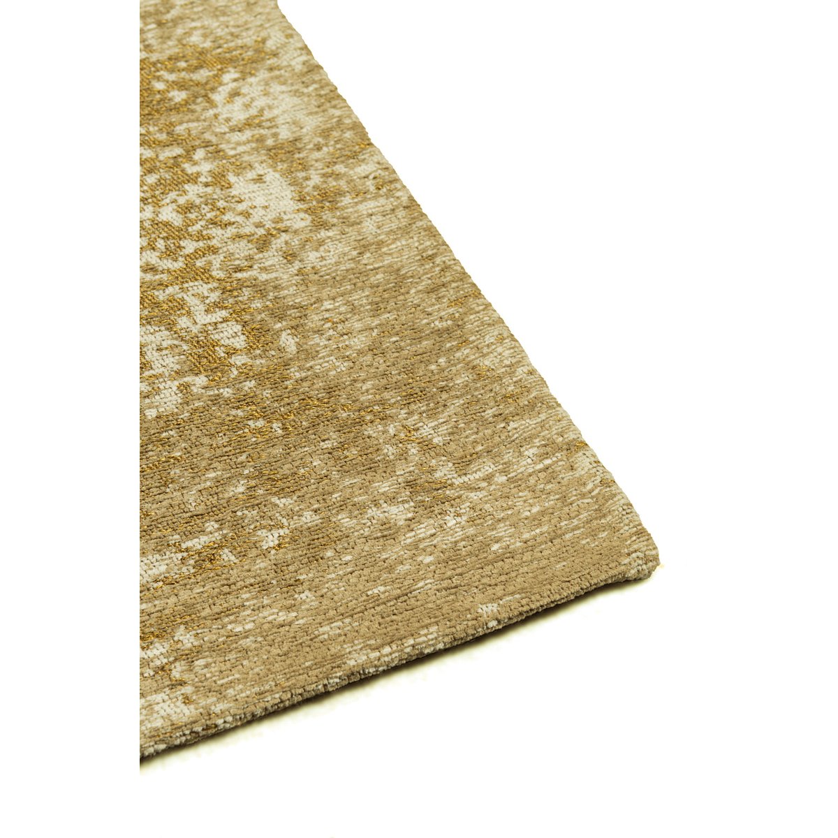 Tapis intérieur/extérieur moderne tissé plat TERRA jaune, NOVATREND