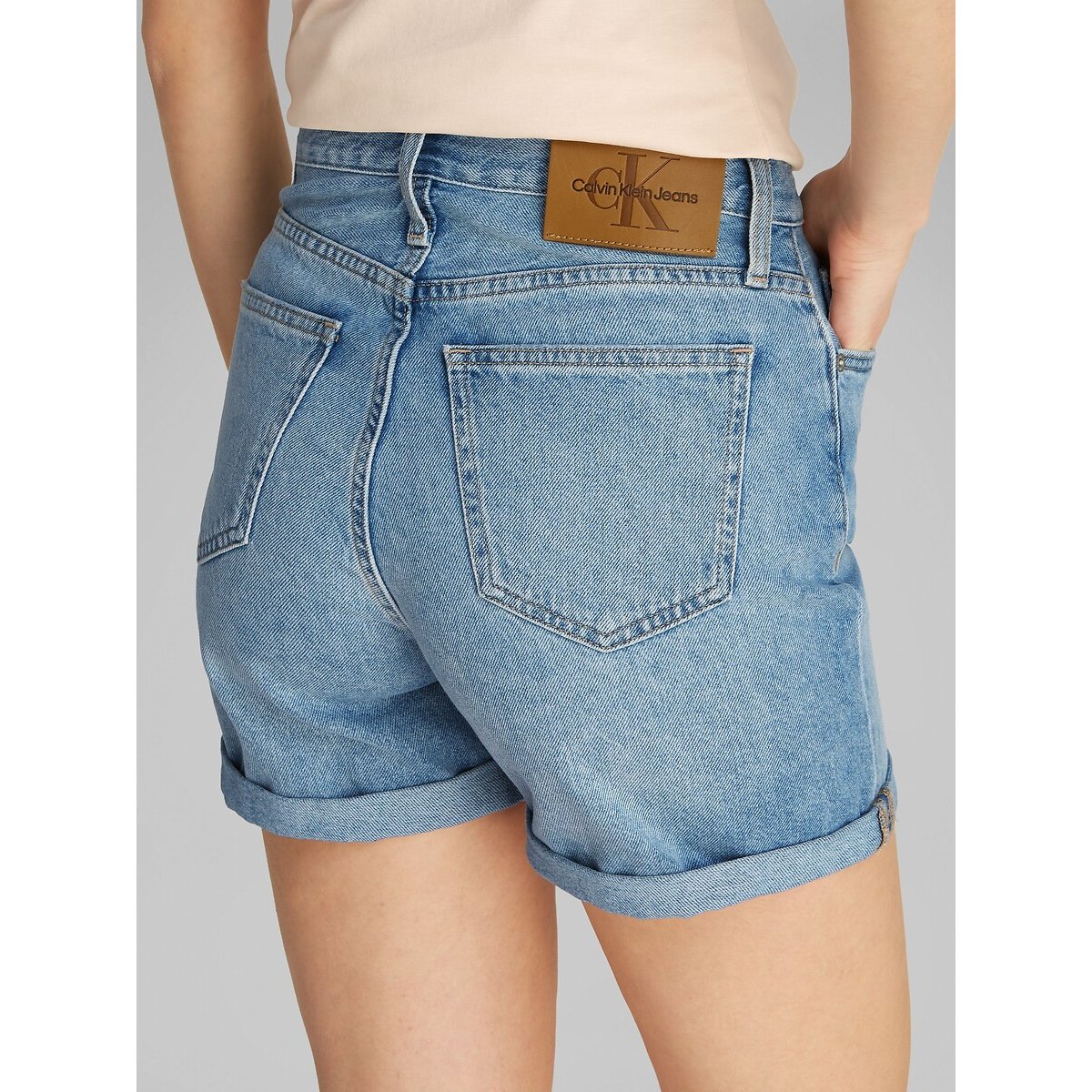 Denim Shorts light denim, CALVIN KLEIN JEANS
