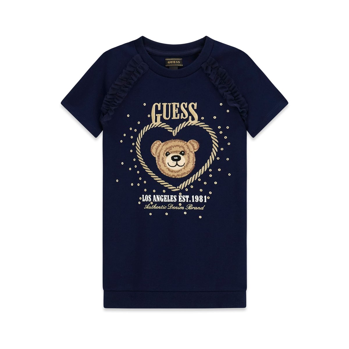 Robe Punto Milano bleu, GUESS KIDS