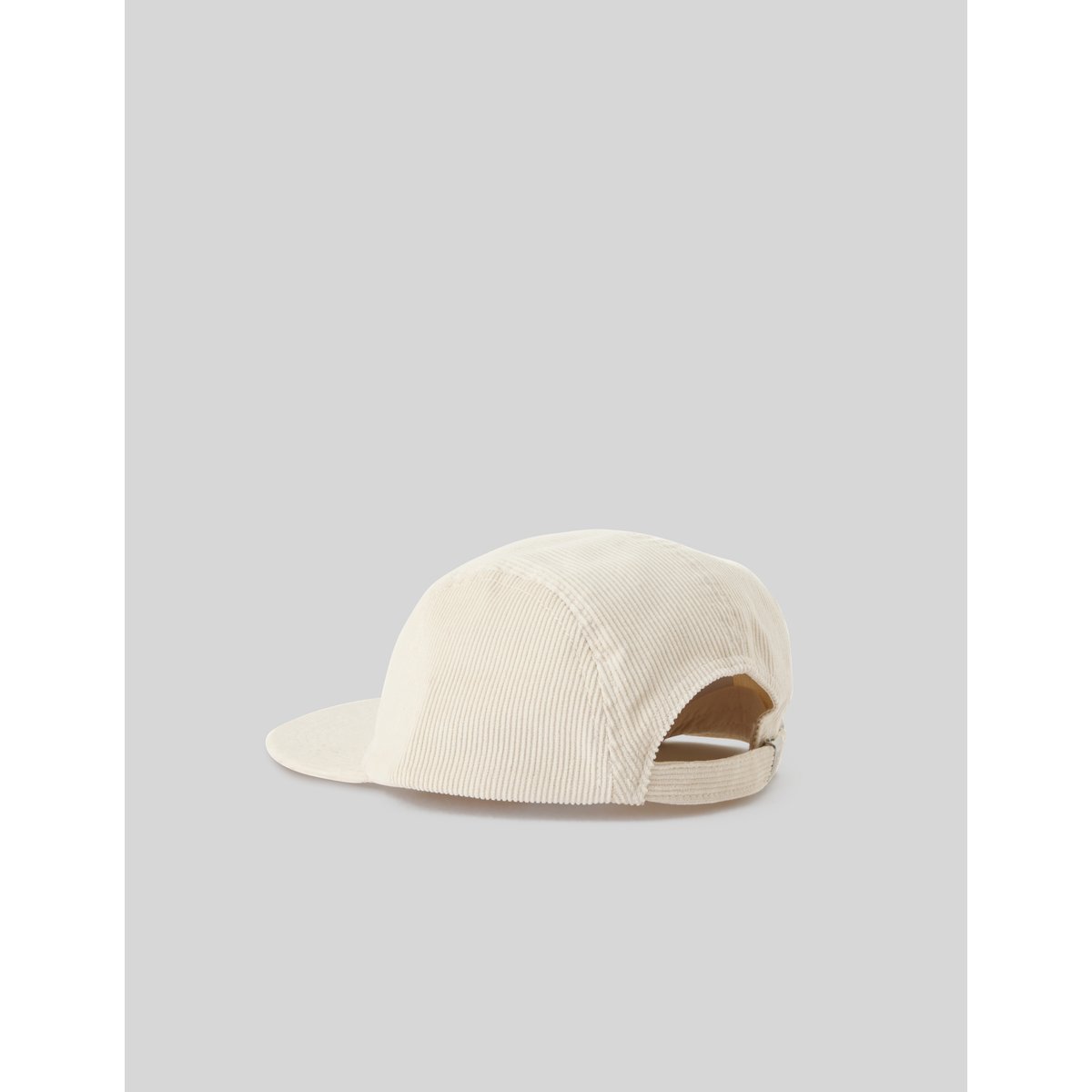 Casquette plate brodée blanc cassé, BZB