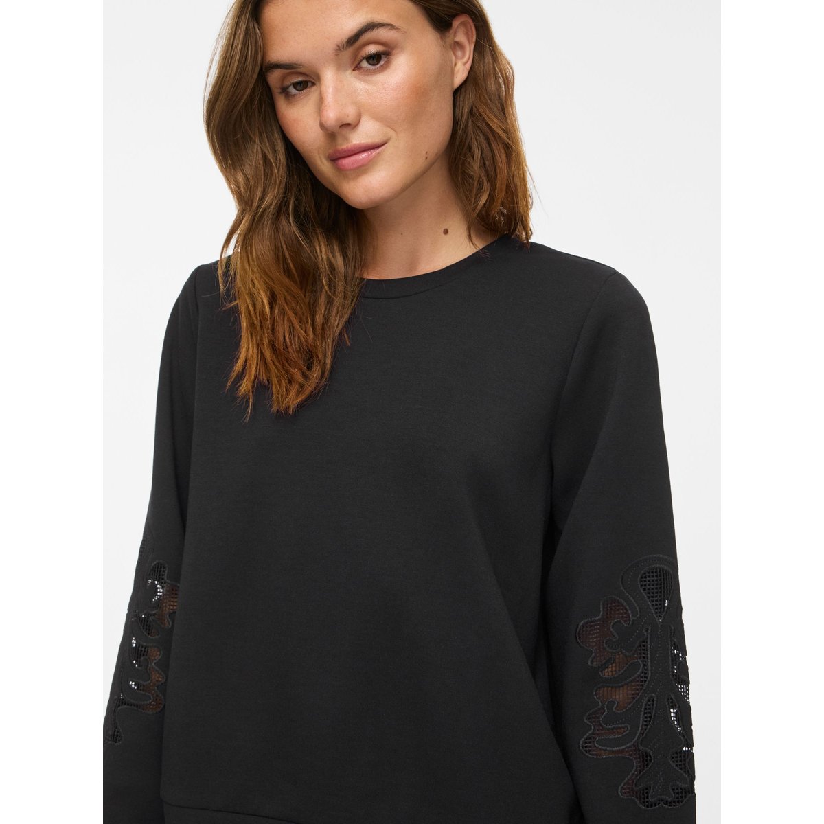 Sweat-Shirt À Manches Longues noir - black beauty1, VILA