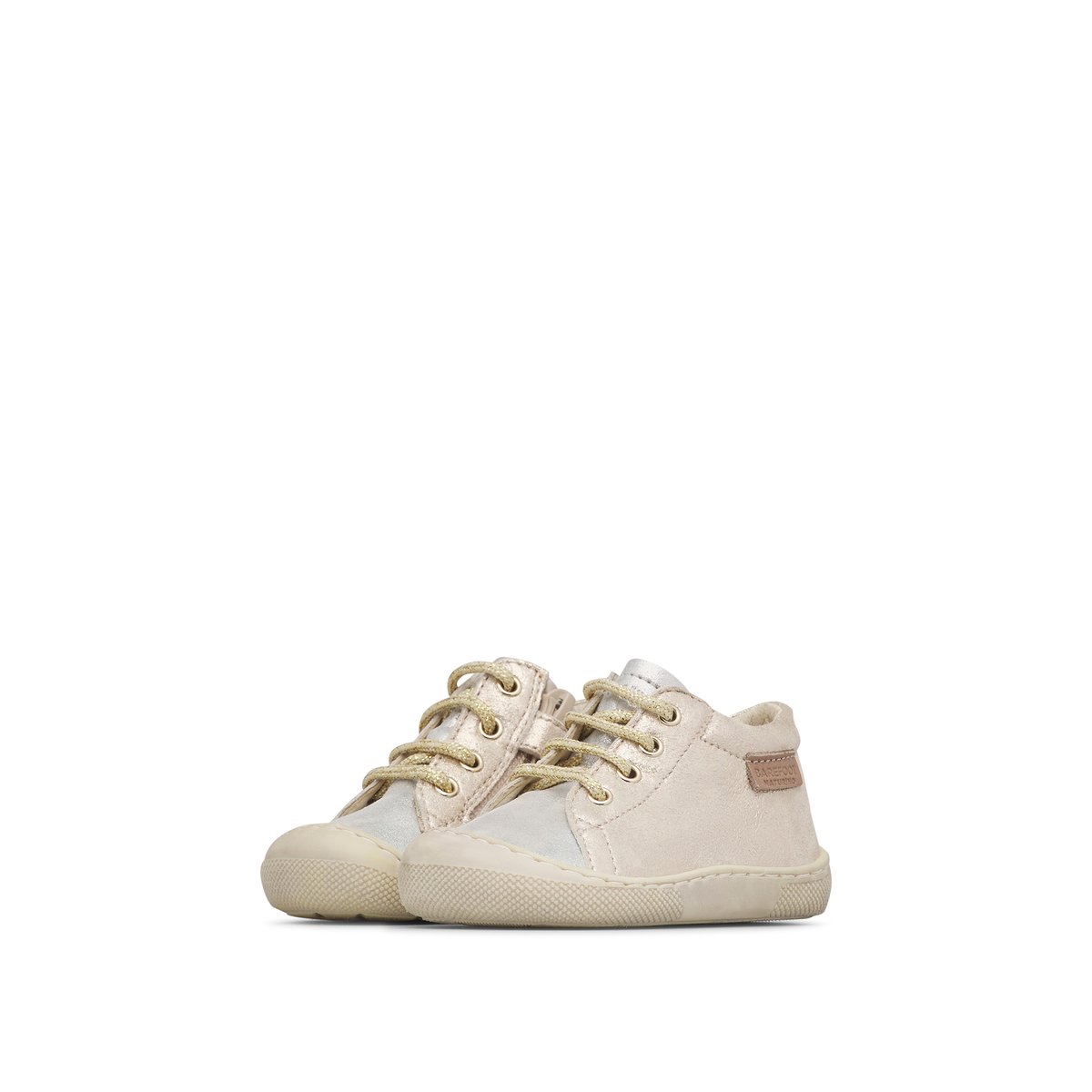 Chaussures barefoot en cuir BAREFOOT AMUR ZIP platine-, NATURINO