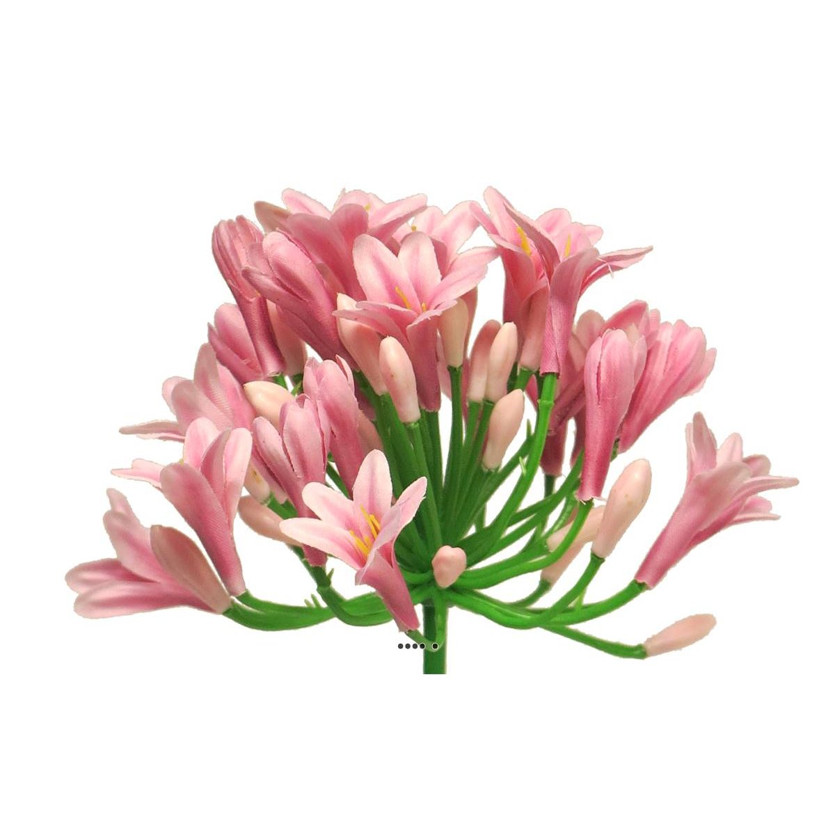 Agapanthe artificielle en tige H75 cm rose, ARTIFICIELLES