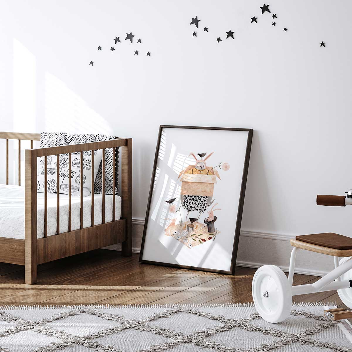 Affiche enfant tour de magie affiche seule, HEXOA